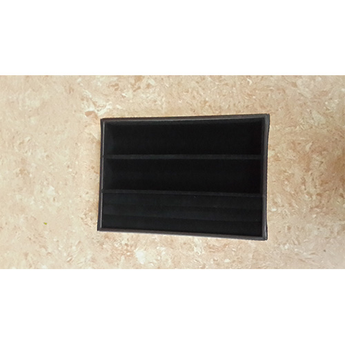 PU stand jewelry in the safe